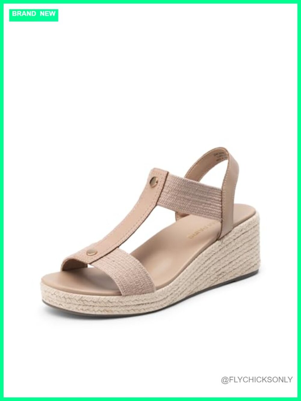 Women's Espadrilles Platform Wedge Sandals Faux Leather Ankle Strap